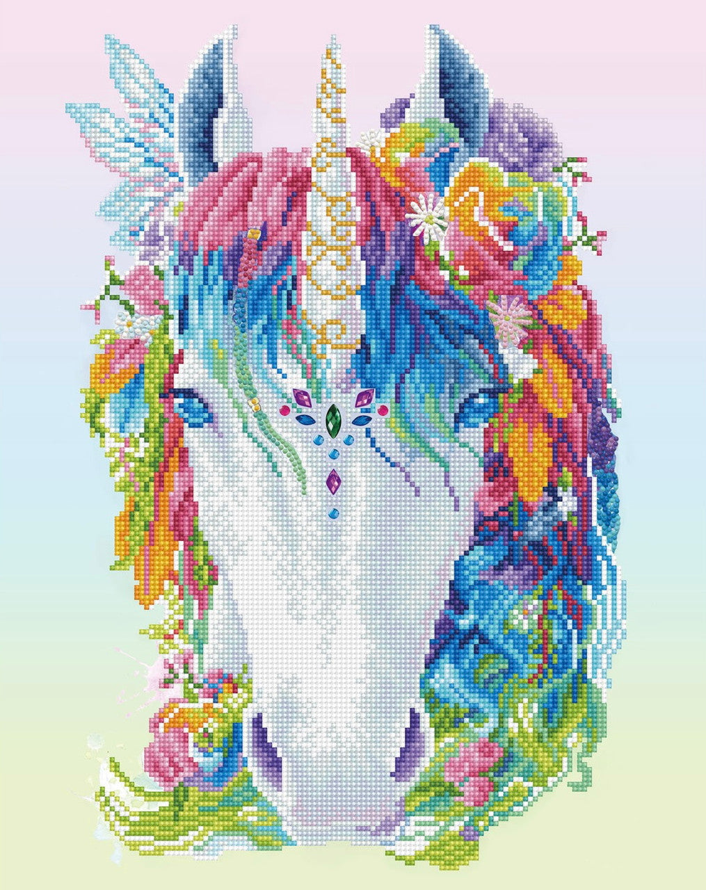 Diamond Dotz mystieke eenhoorn